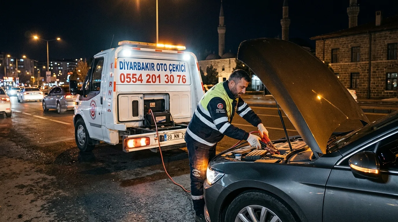 Diyarbakır 7/24 Yol Yardım ve Akü Takviye